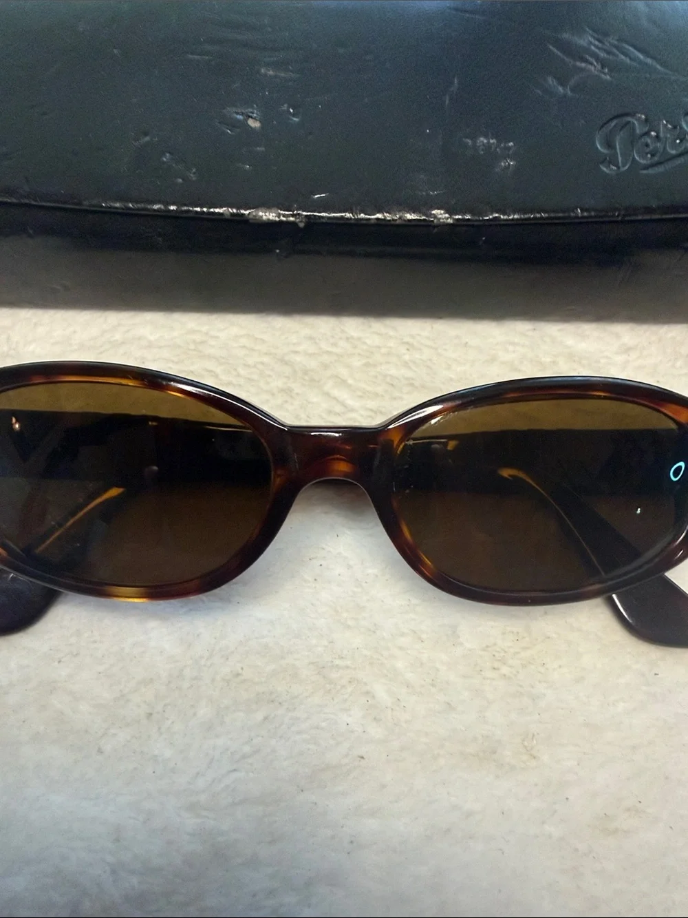 Persol 2607-S Polarized Unisex Tortoise Brown Full Rim Oval Eyeglasses